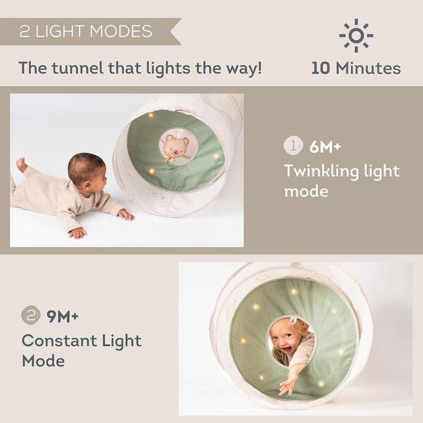 Taf Toys mängutunnel Glow & Go - Taf Toys