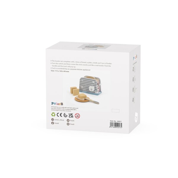 PolarB деревянная игрушка Toaster Set - PolarB