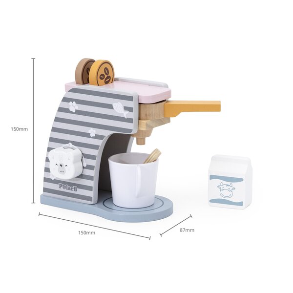 PolarB деревянная игрушка Coffee Machine Set - PolarB
