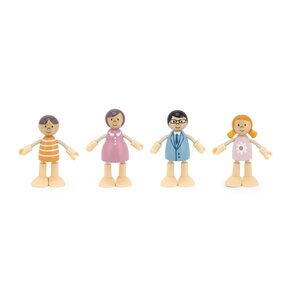 PolarB деревянная игрушка Doll Family - PolarB