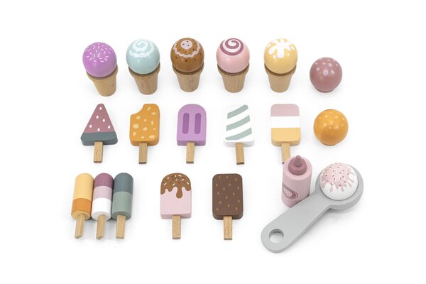 PolarB деревянная игрушка Jumbo Ice Cream Cart - PolarB