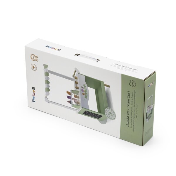 PolarB деревянная игрушка Jumbo Ice Cream Cart - PolarB