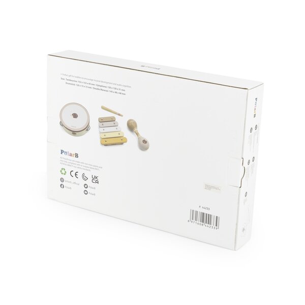 PolarB puidust muusikariistade komplekt Siil - PolarB