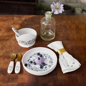 Elodie Details silicone plate set Garden Leo Toile - Elodie Details