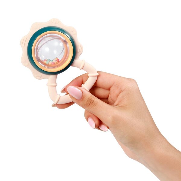BabyOno rattle with teether Multicolor - BabyOno