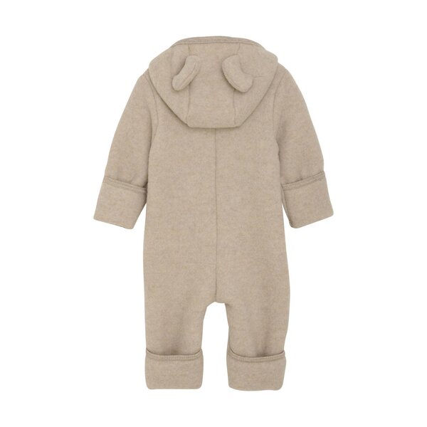 Huttelihutt Pram Suit Ears Wool Fleece - Huttelihutt