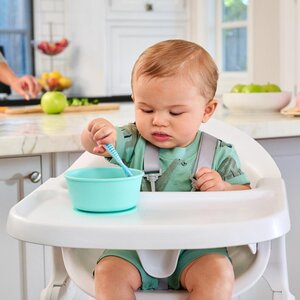 Munchkin 3pk Gentle Dip Self-feeding Utensil Blue/Green - Munchkin