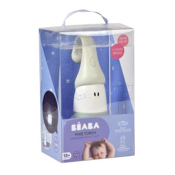 Beaba kaasaskantav öölamp Pixie 2in1, Sage Green - Beaba