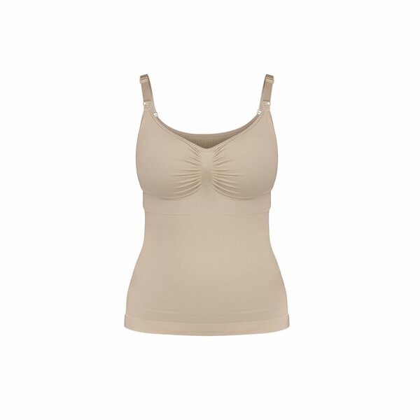 Carriwell Nursing Top with Shapewear, Honey S - Carriwell