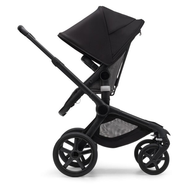 Bugaboo Fox 5 stroller set Black/Grey Melange, Midnight Black - Bugaboo