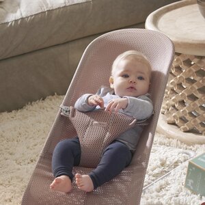 BabyBjörn lamamistool Bliss, Dusty Pink Mesh - BabyBjörn