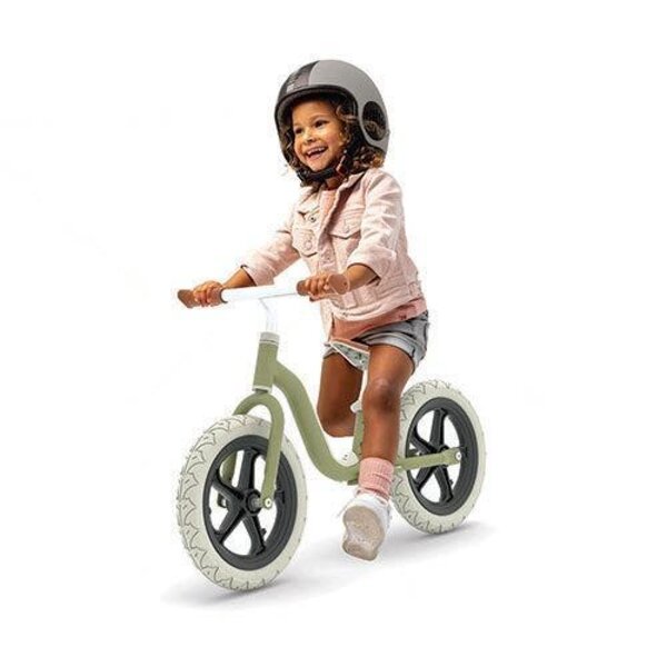 Chillafish Charlie LUX 12" EVA balance bike Olive - Chillafish