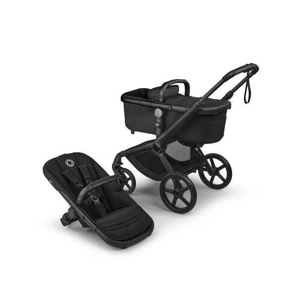 Bugaboo Fox 5 Renew 2in1 stroller set Black/Heritage Black, Dark Cherry - Bugaboo