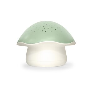 Pabobo nakts lampiņa / projektors ar mūziku / balto skaņu Green - Pabobo