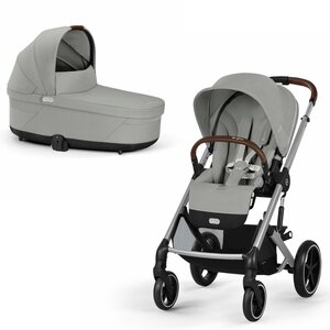 Cybex Balios S Lux web set Stone Grey with CC Stone Grey - Cybex