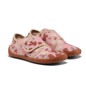Affenzahn Slipper Cotton Movy Deer 23 Rose - Affenzahn