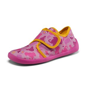 Affenzahn Slipper Cotton Movy Bird 21 Berry - Affenzahn