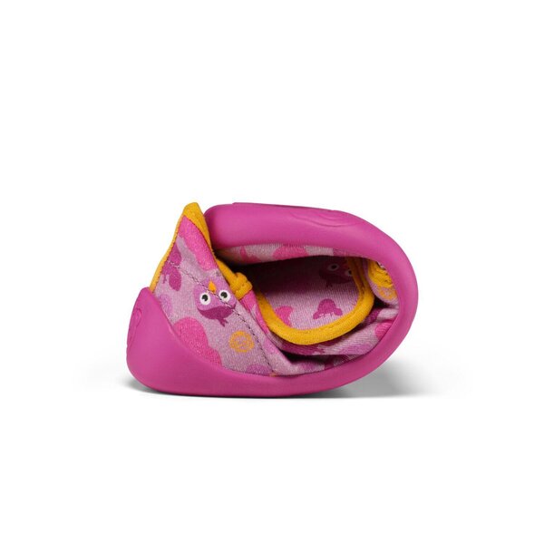 Affenzahn Slipper Cotton Movy Bird 21 Berry - Affenzahn
