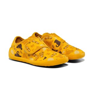 Affenzahn Slipper Cotton Movy Tiger 29 Yellow - Affenzahn