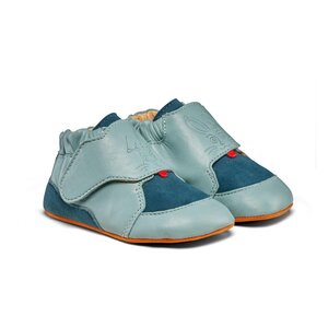 Affenzahn Crawling Shoe Leather Crawly Bunny - Geox