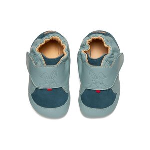 Affenzahn Crawling Shoe Leather Crawly Bunny - Geox