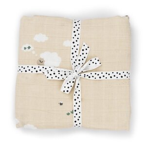 Done by Deer swaddle Tiny farm Sand - Bambino Mio