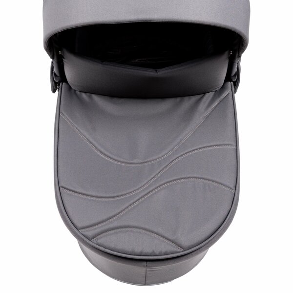 Tinynord Lux stroller set Deep Green, Chrome Black - Tinynord