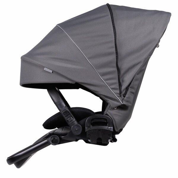 Tinynord Lux stroller set Deep Green, Chrome Black - Tinynord