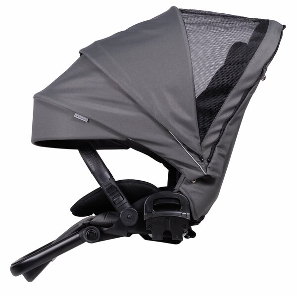 Tinynord Lux stroller set Deep Green, Chrome Black - Tinynord