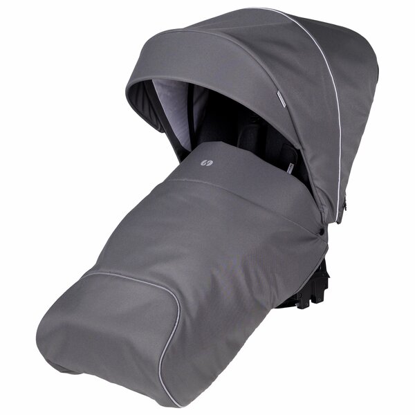 Tinynord Lux stroller set Deep Green, Chrome Black - Tinynord