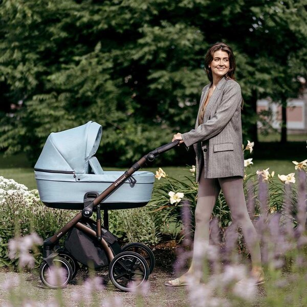 Tinynord Active stroller set Jelly Mint, Onyx Brown - Tinynord