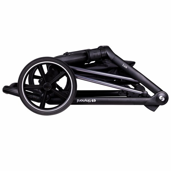 Tinynord Lux stroller set Champagne Beige, Chrome Black - Tinynord