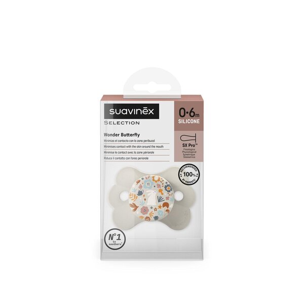 Suavinex PHY Soother 0-6M Wonderland Beige - Suavinex
