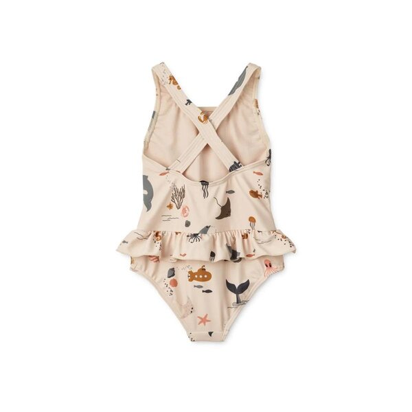 Liewood Swimsuit Amara Sea creature / Sandy - Liewood