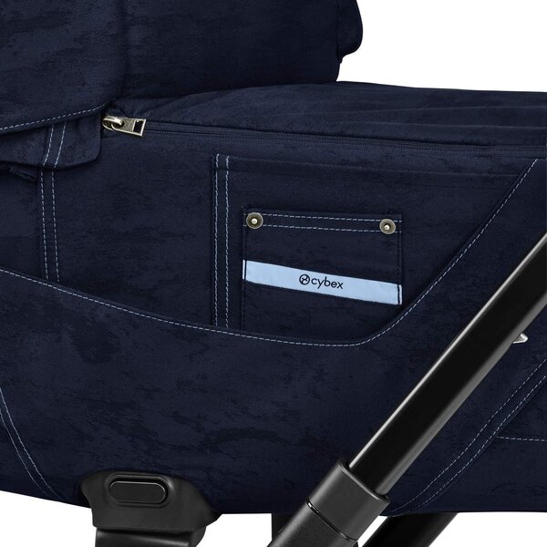 Cybex Priam/e-Priam V4 Lux carrycot Rebellious Denim Blue - Cybex