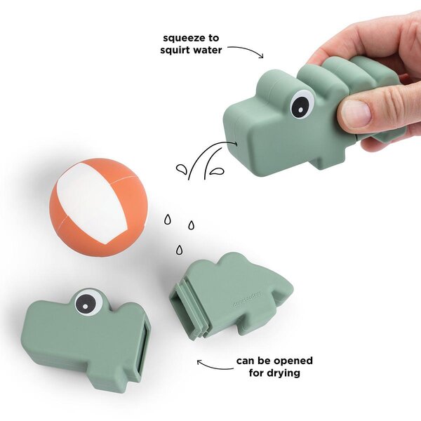 Done by Deer bath squirter toy Croco Green - Done by Deer