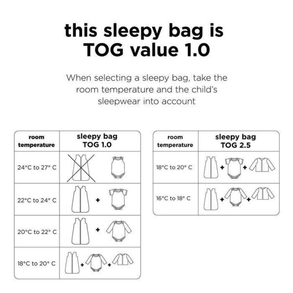 Done by Deer спальный мешок TOG 1.0 Tiny farm 70 cm Sand - Done by Deer