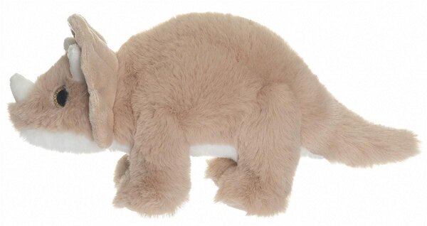 Teddykompaniet soft toy 25cm, Dino Triceratops - Teddykompaniet