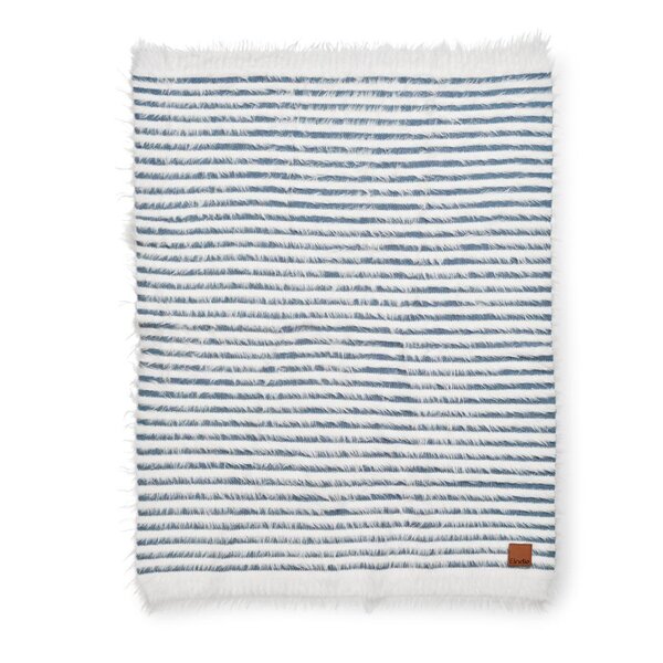 Elodie Details tekk 100x75cm, Berry Blue - Elodie Details