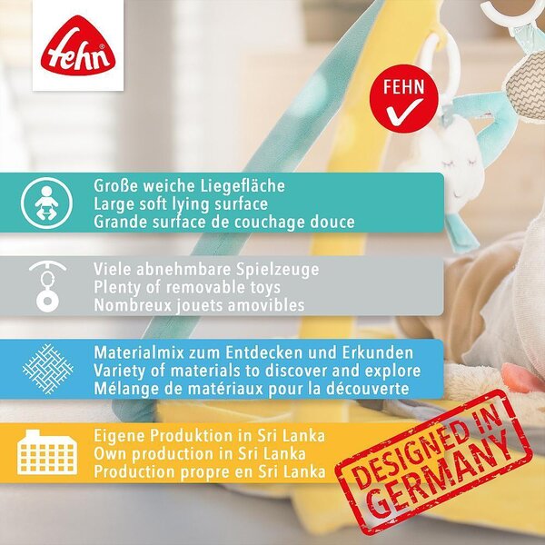 Fehn 3-D развивающий коврик, Chameleon - Fehn