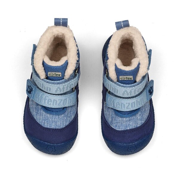 Affenzahn Prewalker Midboot Vegan Snuggy Elephant - Affenzahn