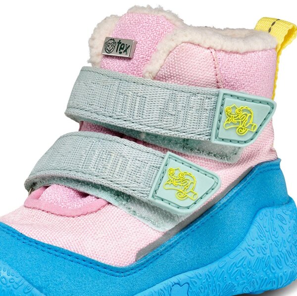 Affenzahn Prewalker Midboot Vegan Snuggy Chameleon - Affenzahn