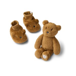Liewood Basim Bear Baby Plush Gift Set - Liewood