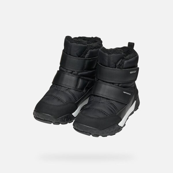 Geox boots J trekkyup Black - Geox