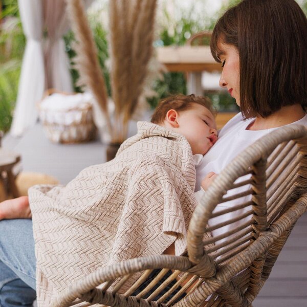 BabyOno одеяло 75x100cm, Beige - BabyOno