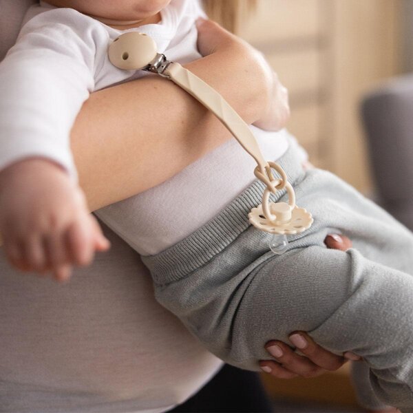 BabyOno soother clip silicone Green - BabyOno