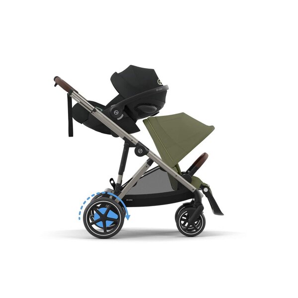 Cybex e-Gazelle S pushchair Moss Green - Cybex