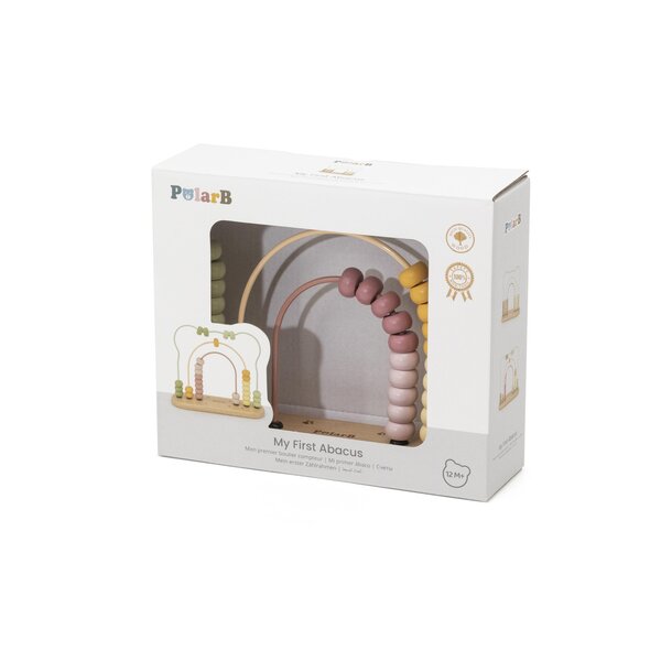 PolarB деревянная игрушка My First Abacus - PolarB
