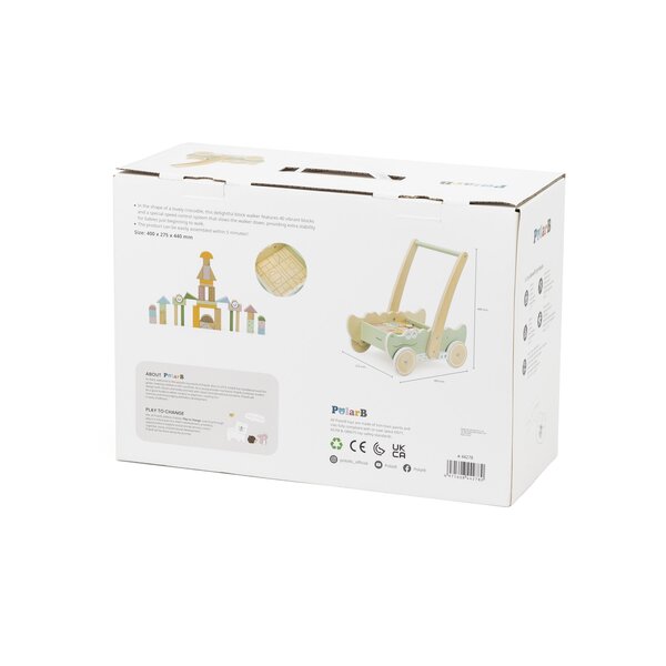 PolarB деревянная игрушка Block Walker - PolarB