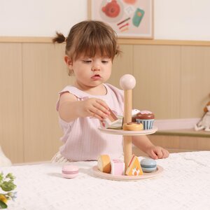 PolarB деревянная игрушка Cake Stand - PolarB
